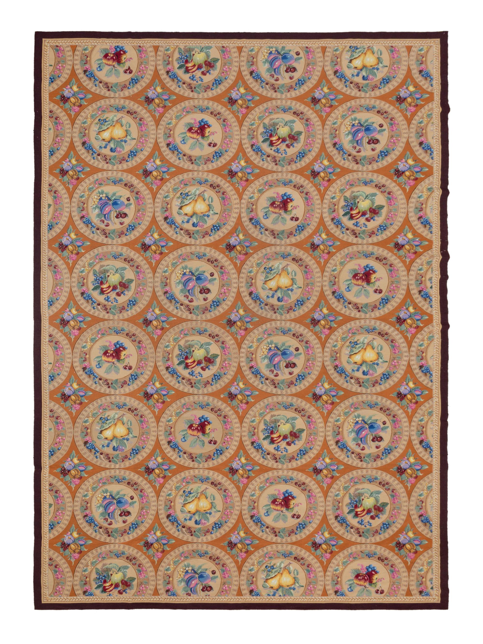 A Large Needlepoint Carpet