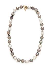 MULTI COLOR BAROQUE CULTURED PEARL NECKLACE