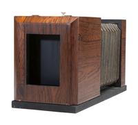 [CAMERAS]. Replica Lewis-style half plate daguerreotype camera with C.C. Harrison lens.