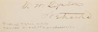 [AUTOGRAPHS]. Signatures of 19th-century American military and political figures.