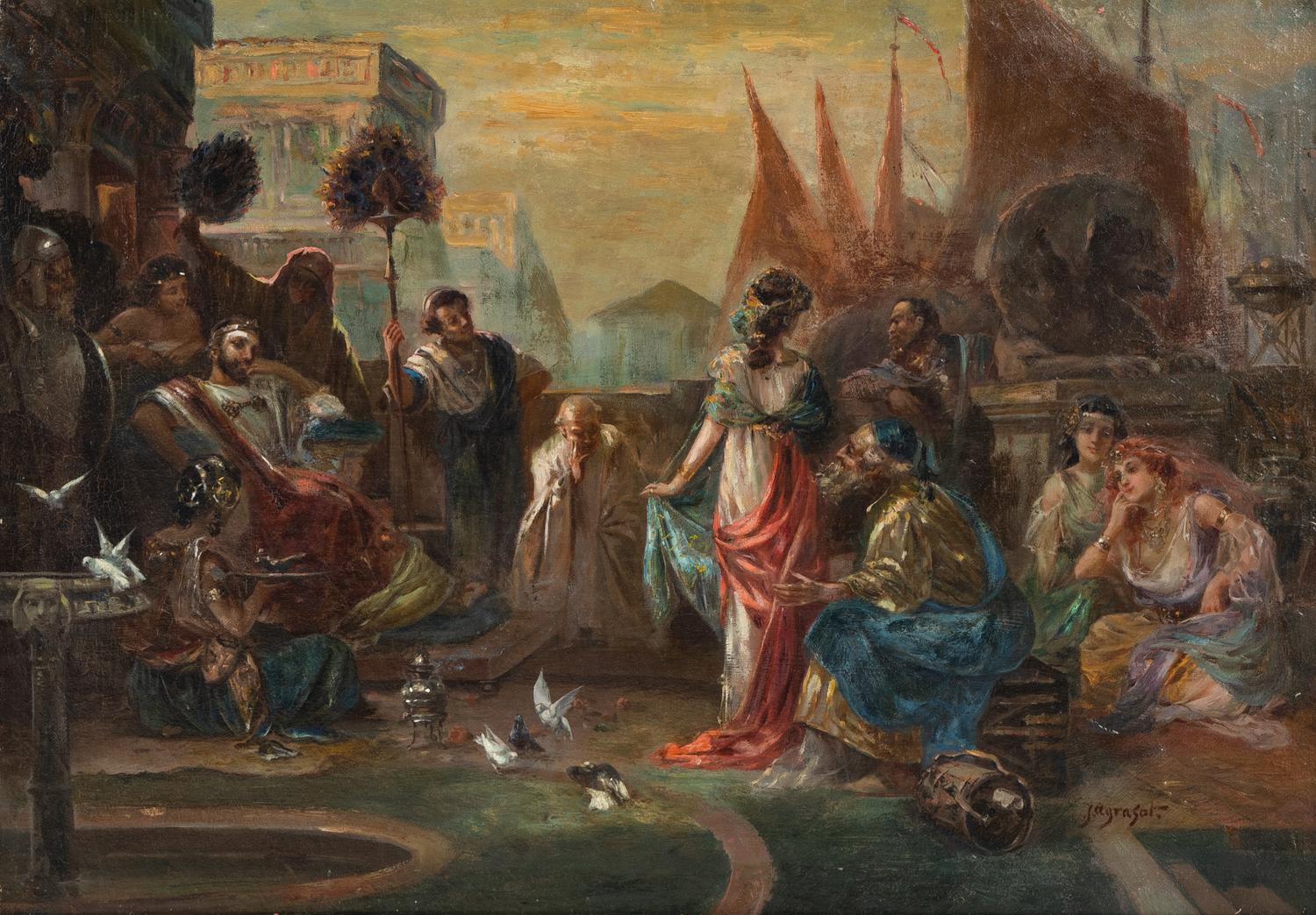 Attributed to Joaquin Agrasot Y Juan (Spanish, 1837-1919)