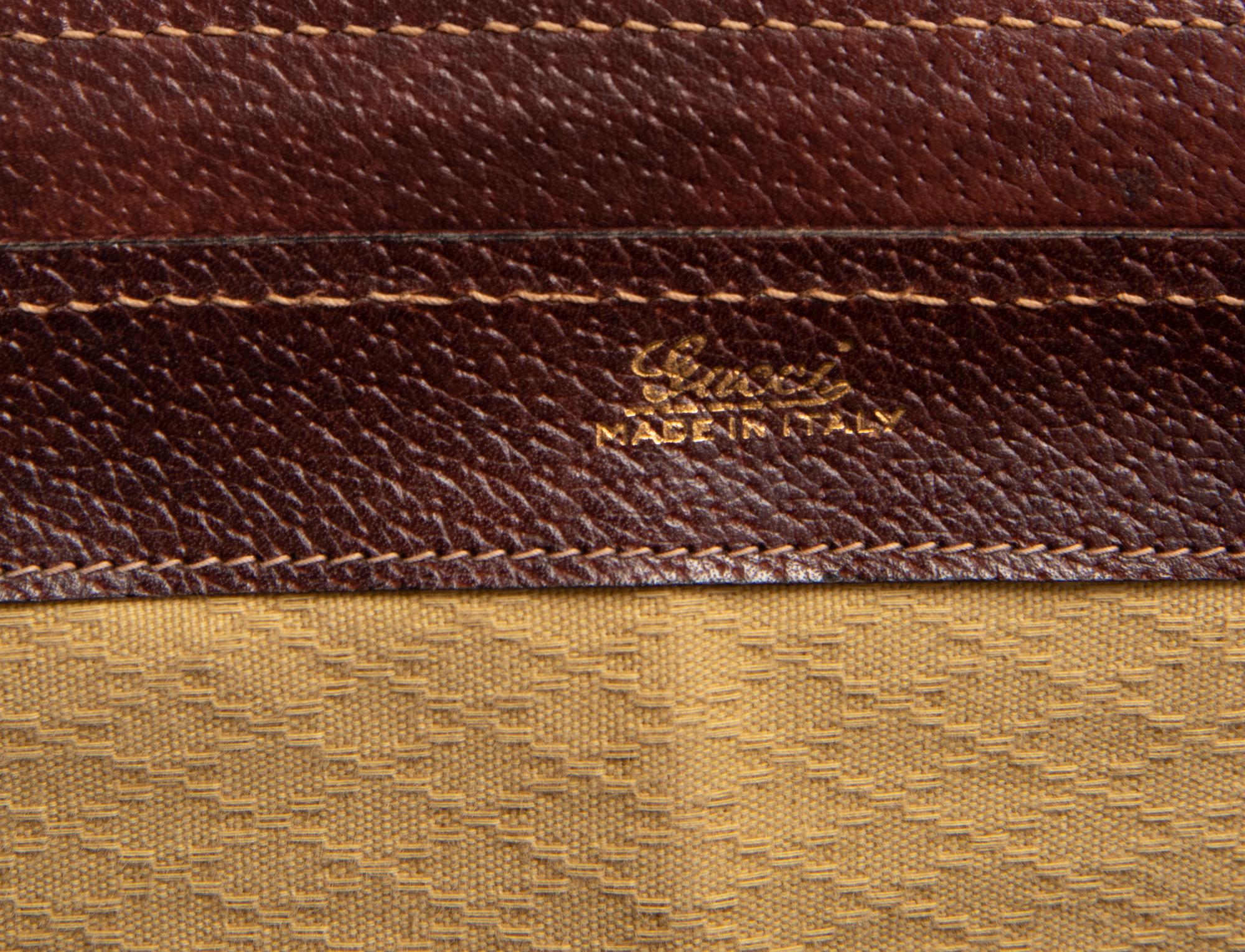 Gucci Train Case Doctor Bag, 1960-80s