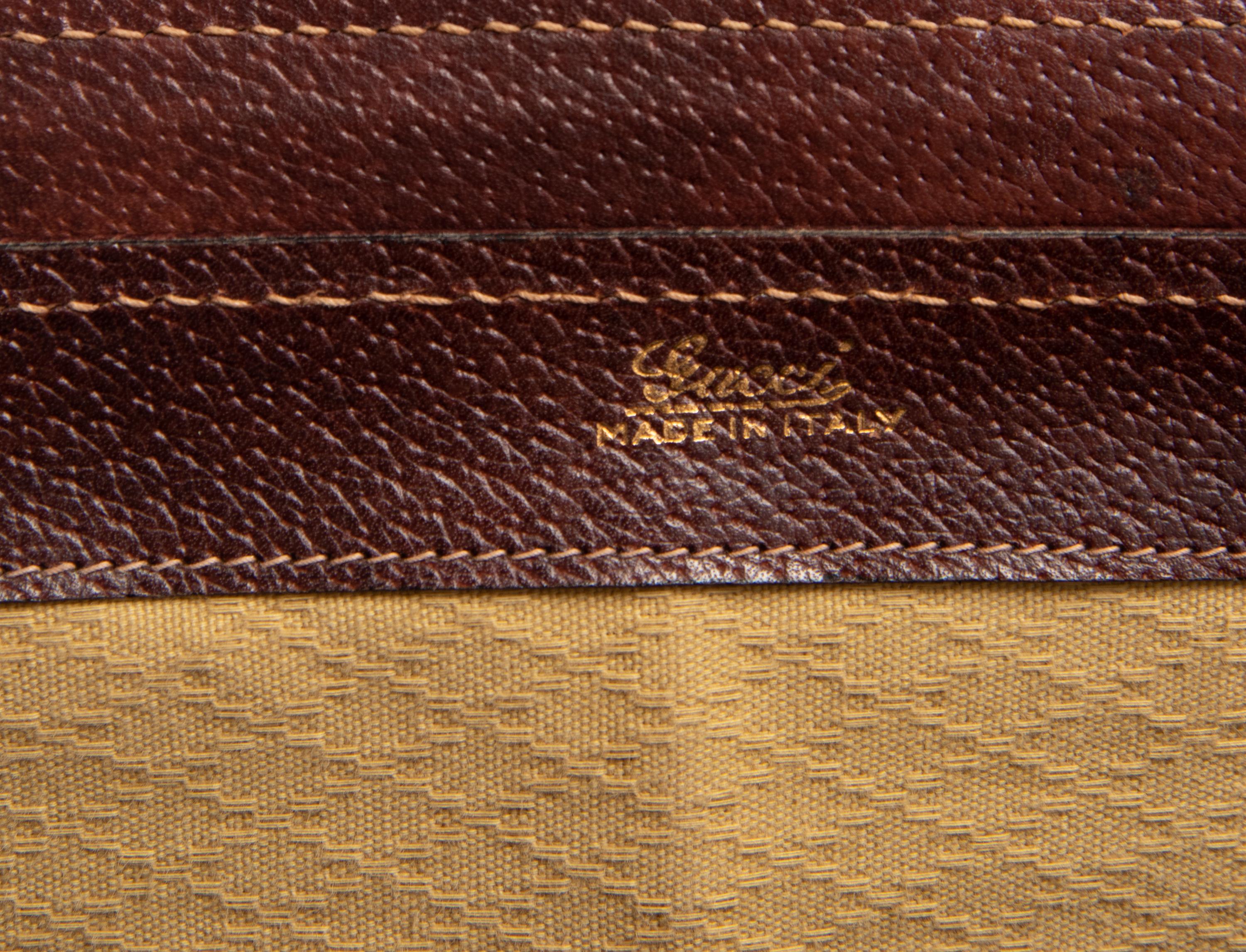 Gucci Train Case Doctor Bag, 1960-80s
