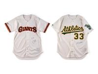 A Group of Signed Autograph Major League Baseball Jerseys (Beckett Authentication Services)