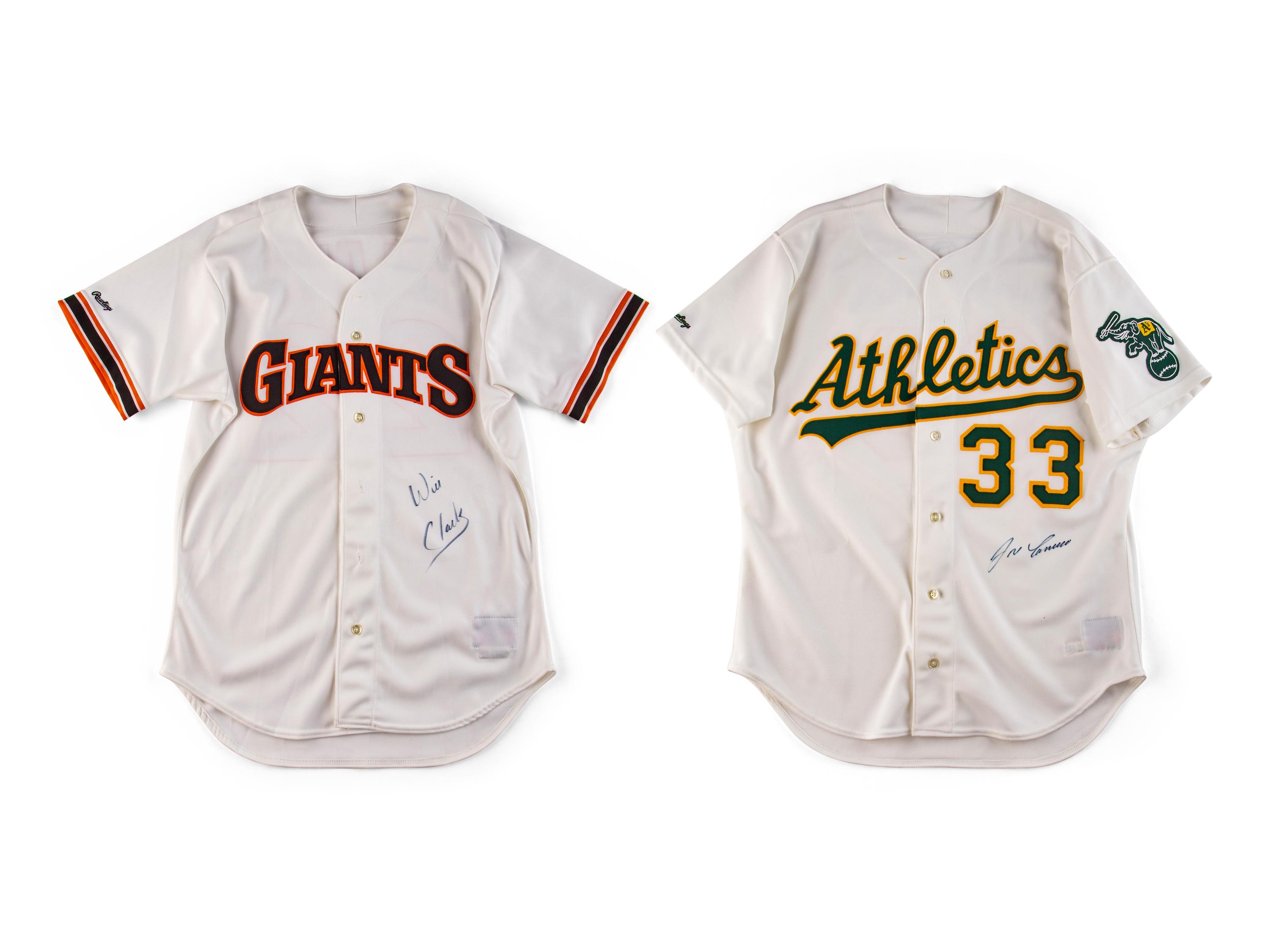 A Group of Signed Autograph Major League Baseball Jerseys (Beckett Authentication Services)