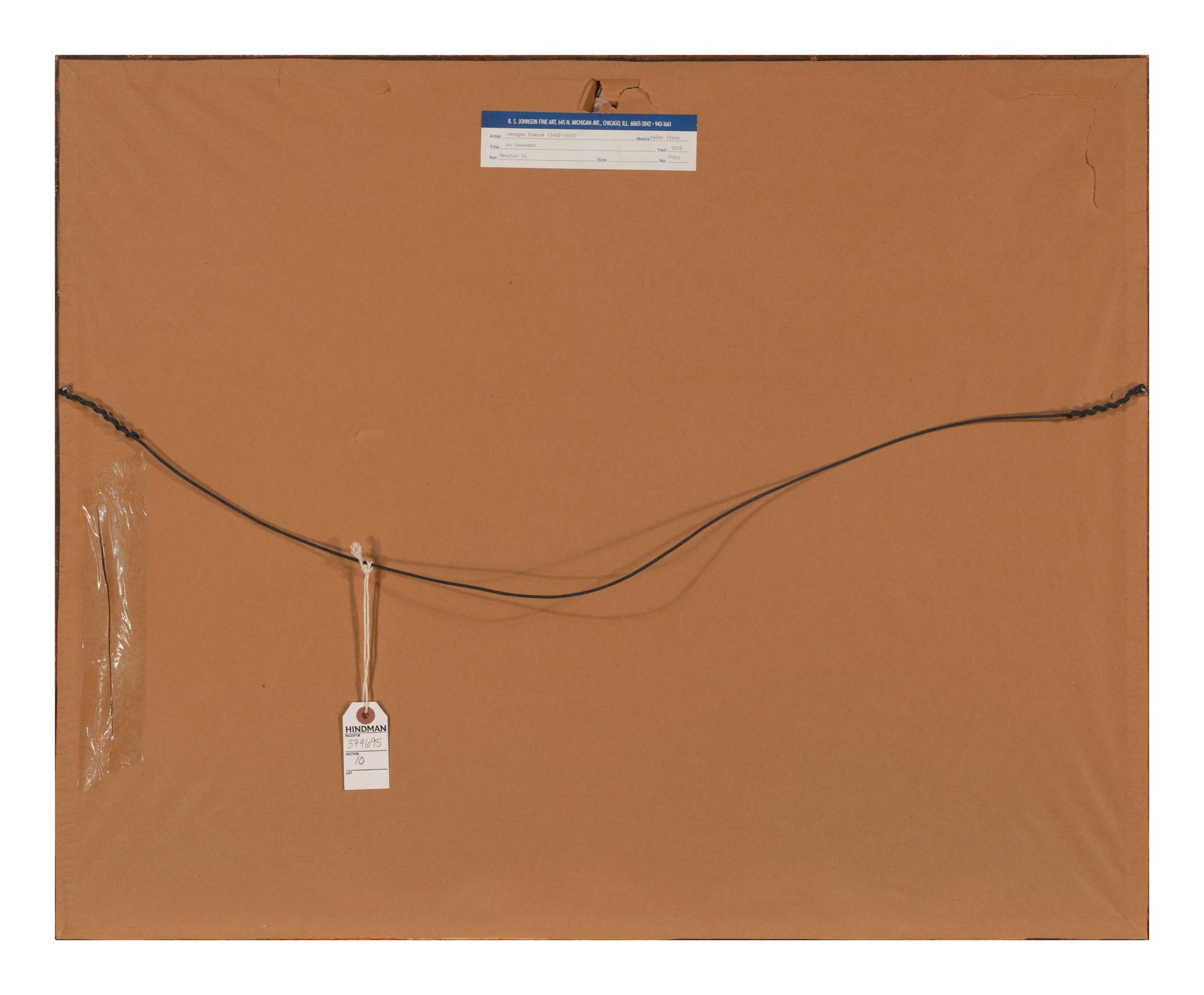 Au Couchant (Oiseau XVI), 1958