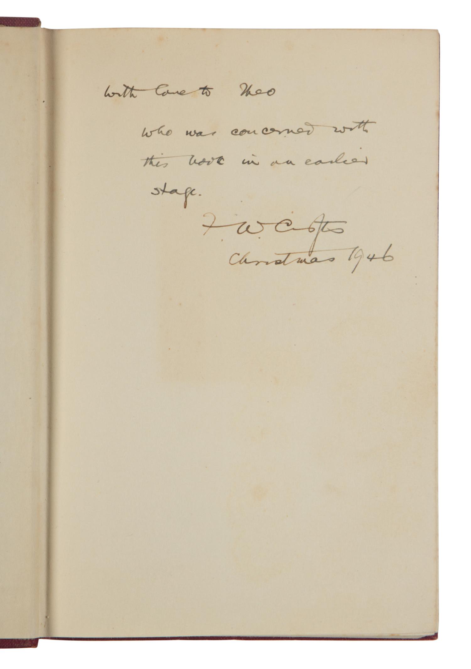 CROFTS, Freeman Wills (1879-1957). Death of a Train . London: Hodder & Stoughton, 1946.