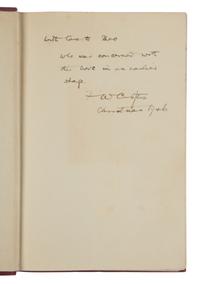 CROFTS, Freeman Wills (1879-1957). Death of a Train . London: Hodder & Stoughton, 1946.