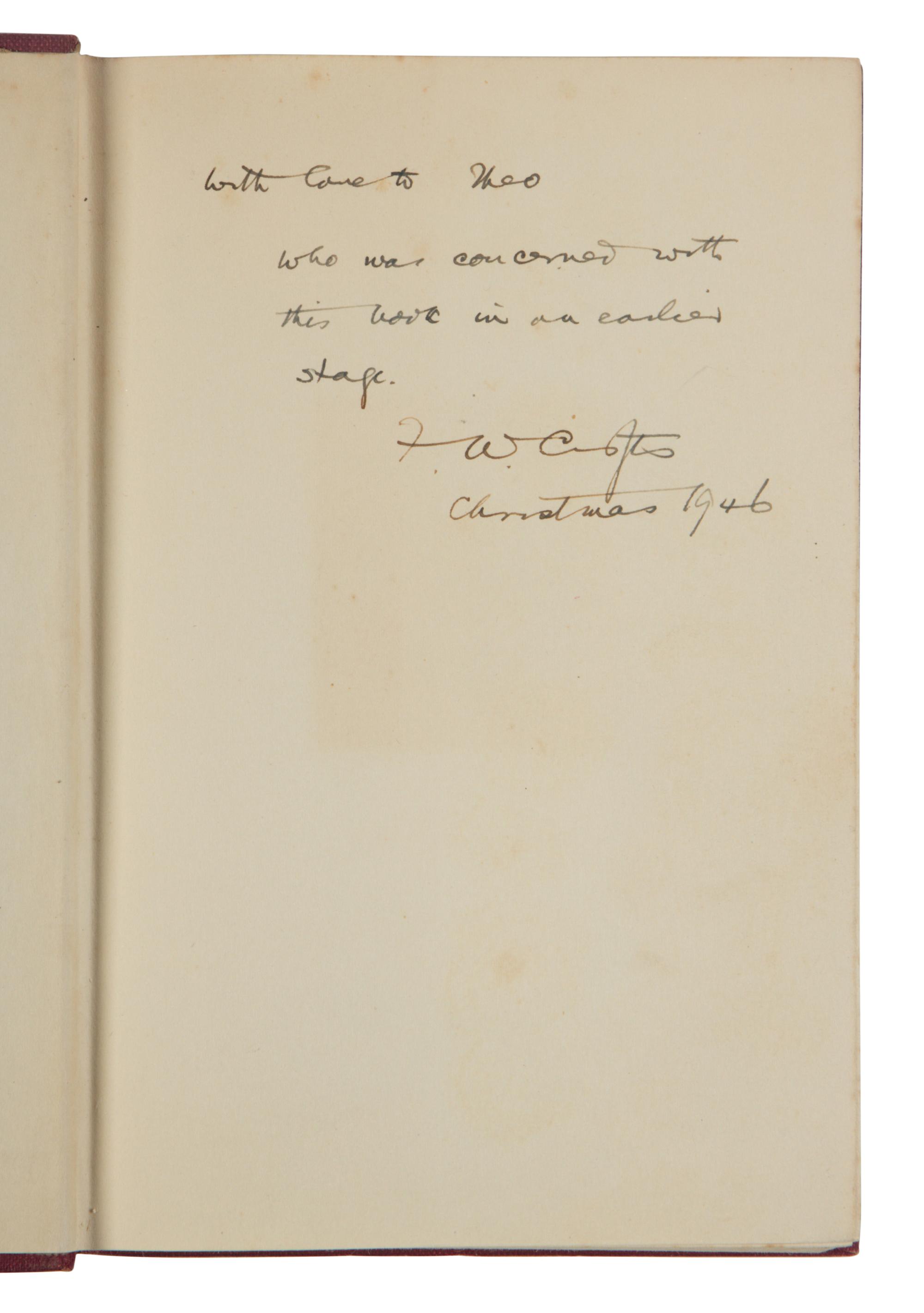 CROFTS, Freeman Wills (1879-1957). Death of a Train . London: Hodder & Stoughton, 1946.