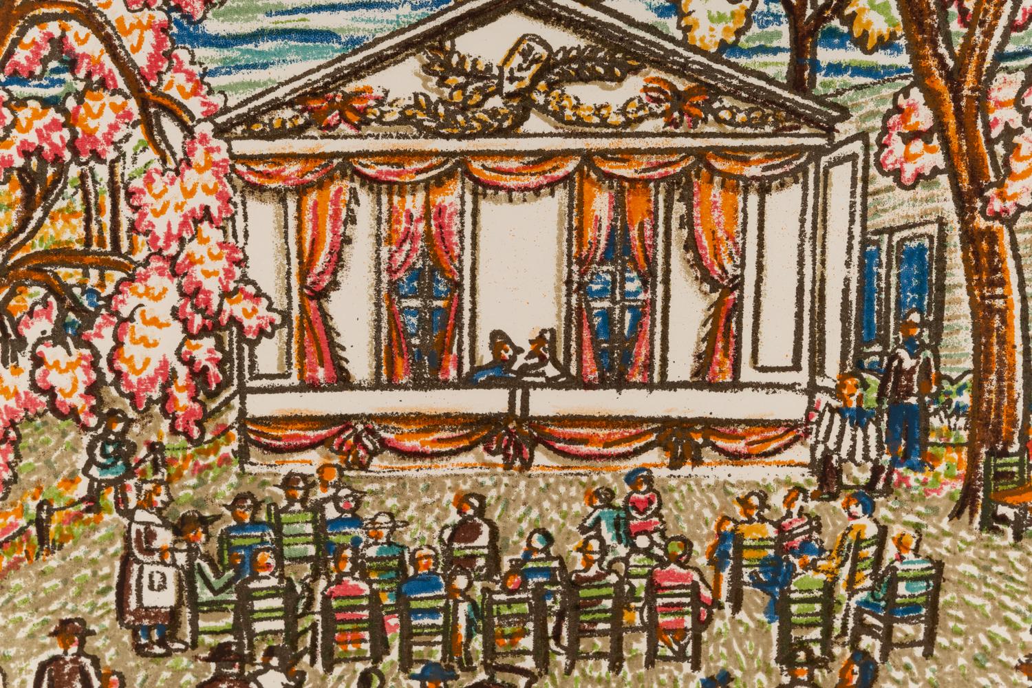 Punch and Judy, Tuilleries Gardens, Paris