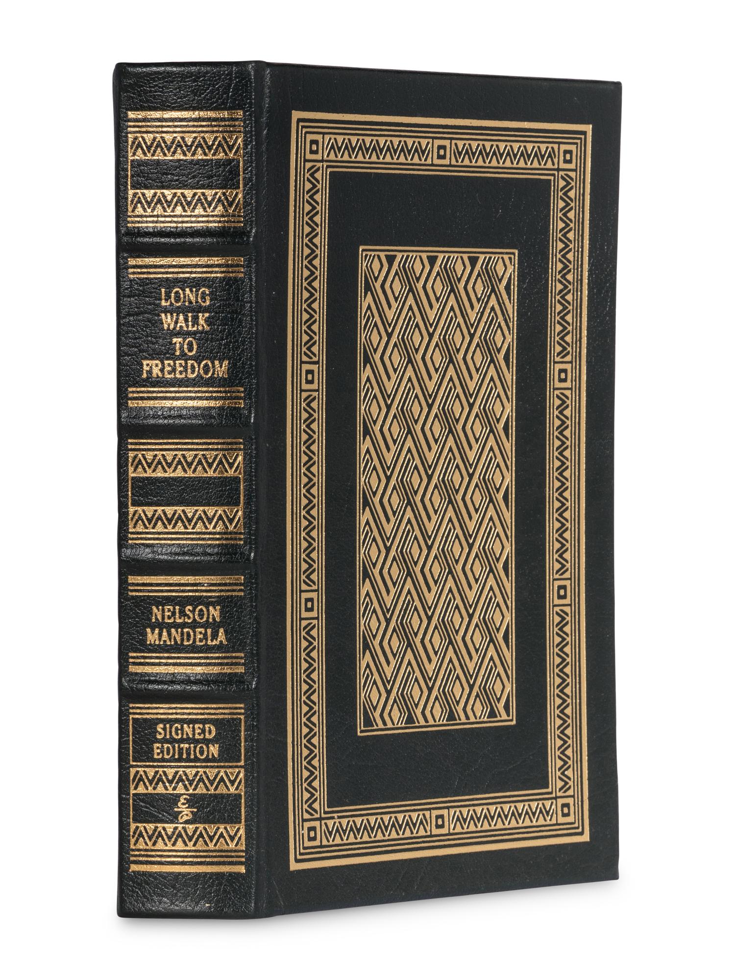 MANDELA, Nelson (1918-2013). Long Walk to Freedom. The Autobiography . Norwalk, CT: Easton Press, 2000.