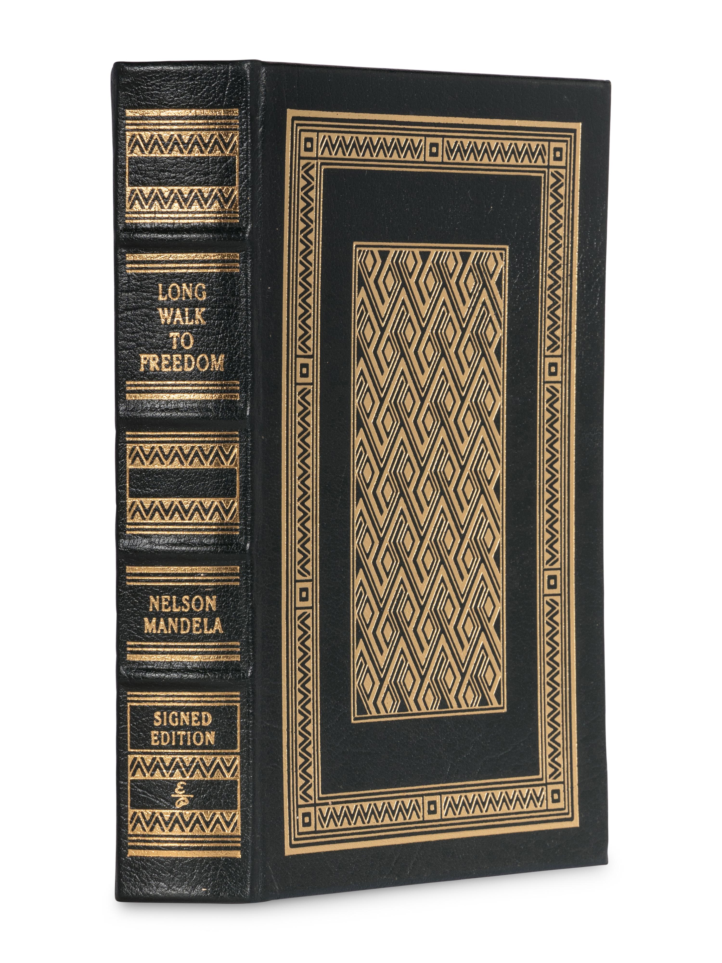 MANDELA, Nelson (1918-2013). Long Walk to Freedom. The Autobiography . Norwalk, CT: Easton Press, 2000.