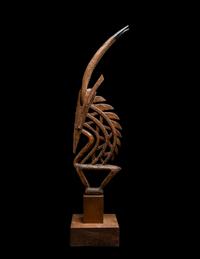 A Bamana Wood Chiwara (Antelope)