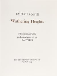 [Limited Editions Club] Bronte, Emily. Wuthering Heights