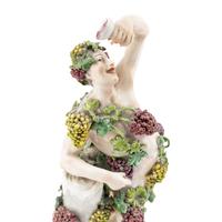 A French Porcelain Bacchanal Figure