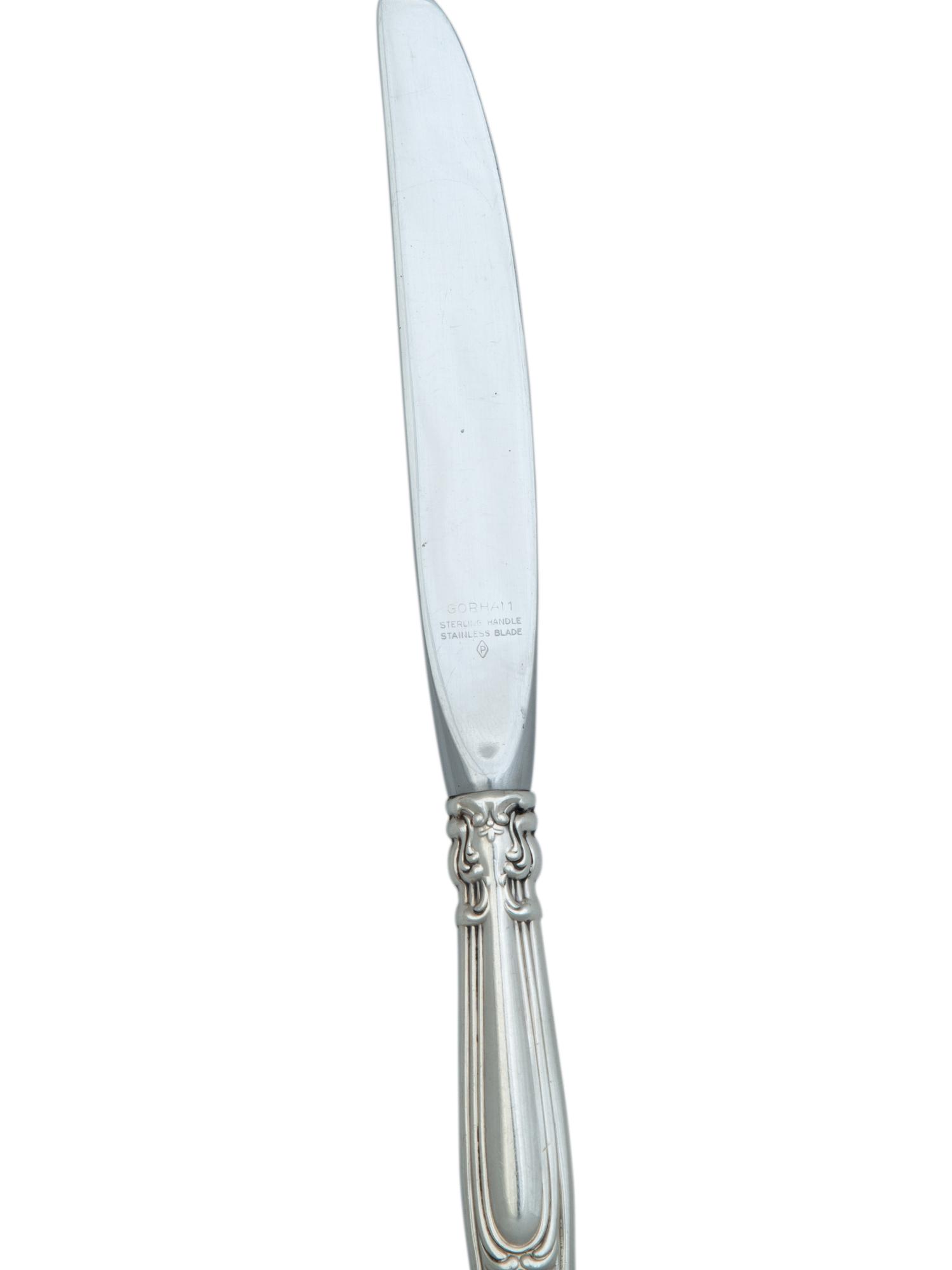 An Assorted Set of American Silver Flatware — 20th Century
