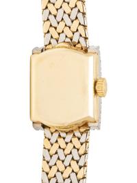 OMEGA, 18K BICOLOR GOLD AND DIAMOND WATCH