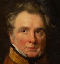 Portrait of British Admiral Wilson Gayle Braddyl