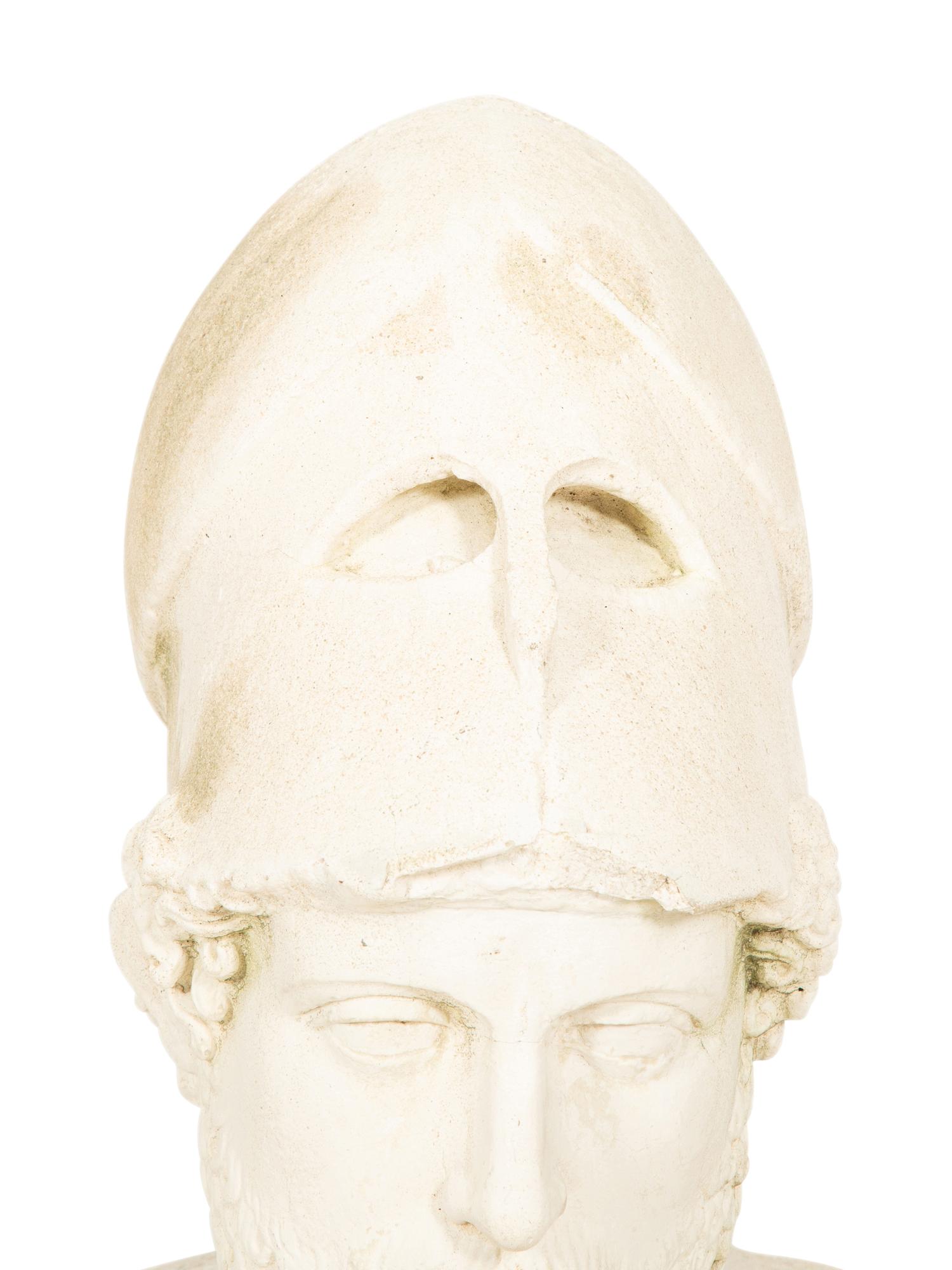 A Plaster Bust of Pericles After the Antique
