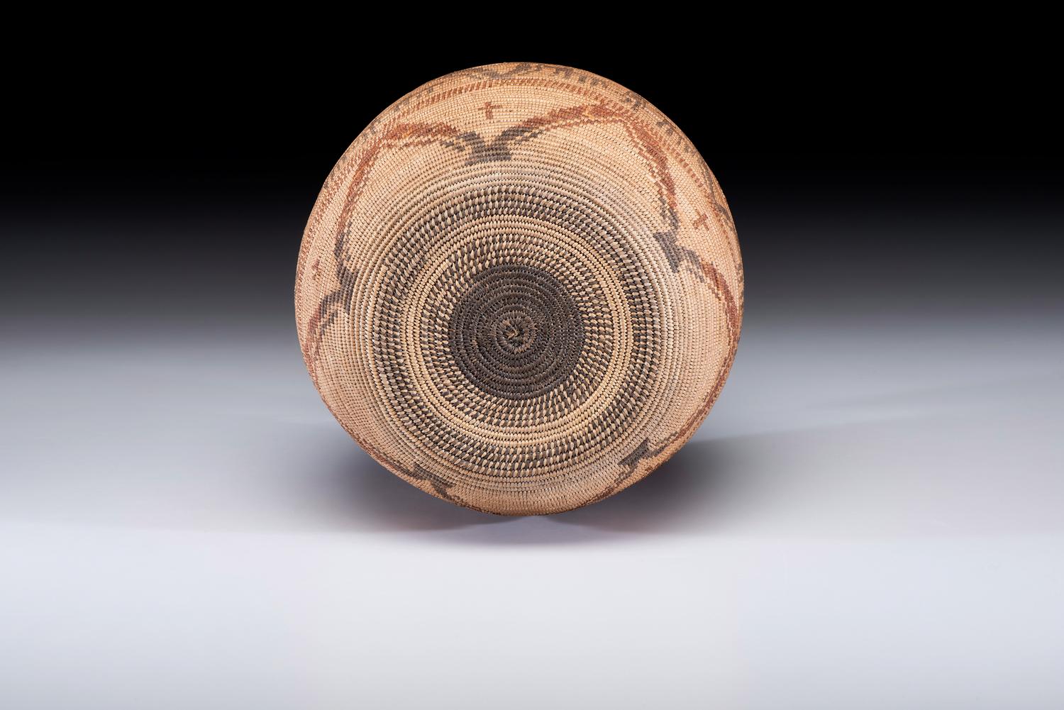 Apache Pictorial Polychrome Basket