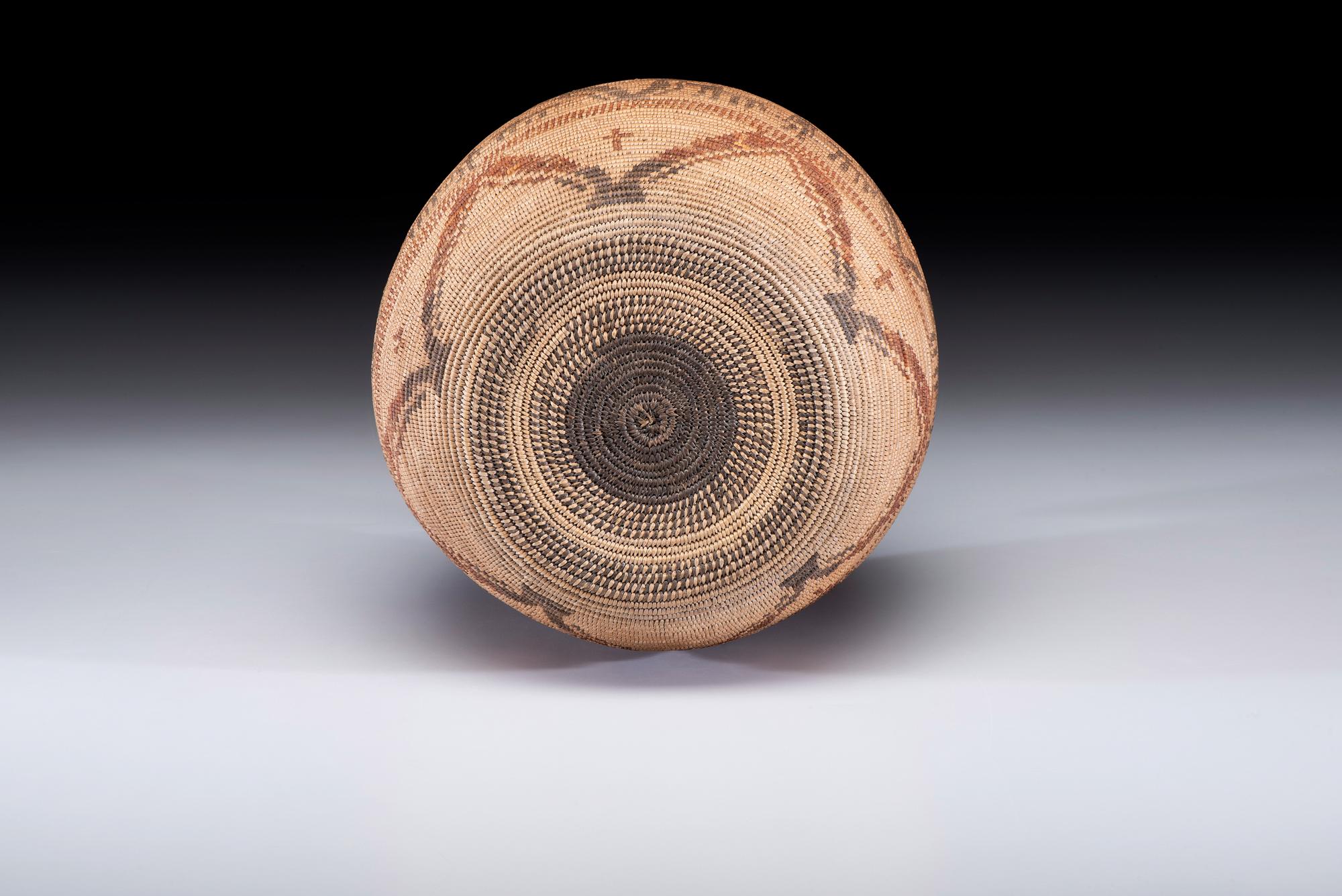 Apache Pictorial Polychrome Basket