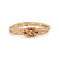 YELLOW GOLD AND SAPPHIRE BRACELET