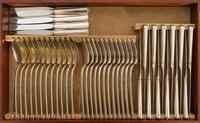 A German Silver Flatware Service