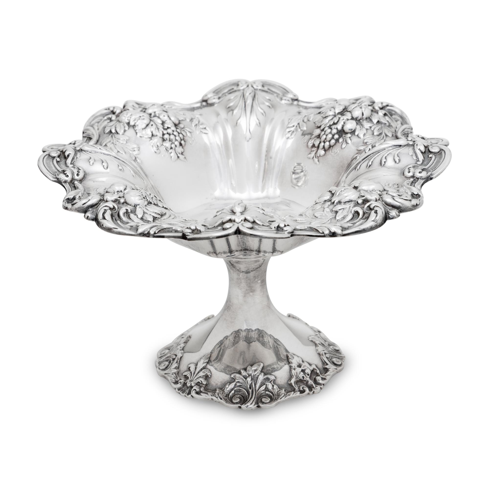 An American Silver Francis I Compote