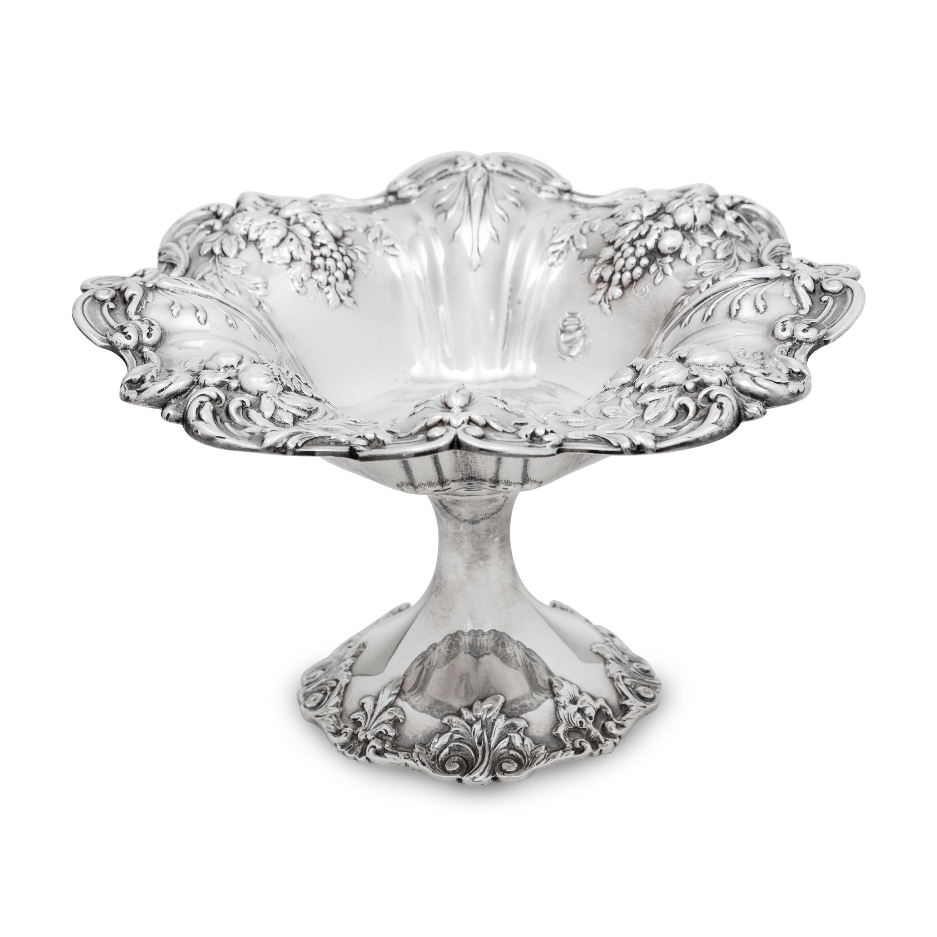 An American Silver Francis I Compote