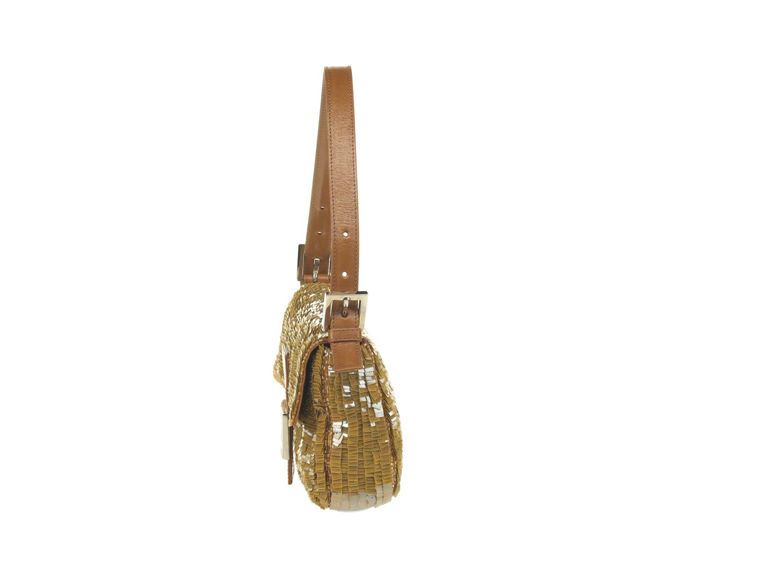 Fendi Sequined Baguette