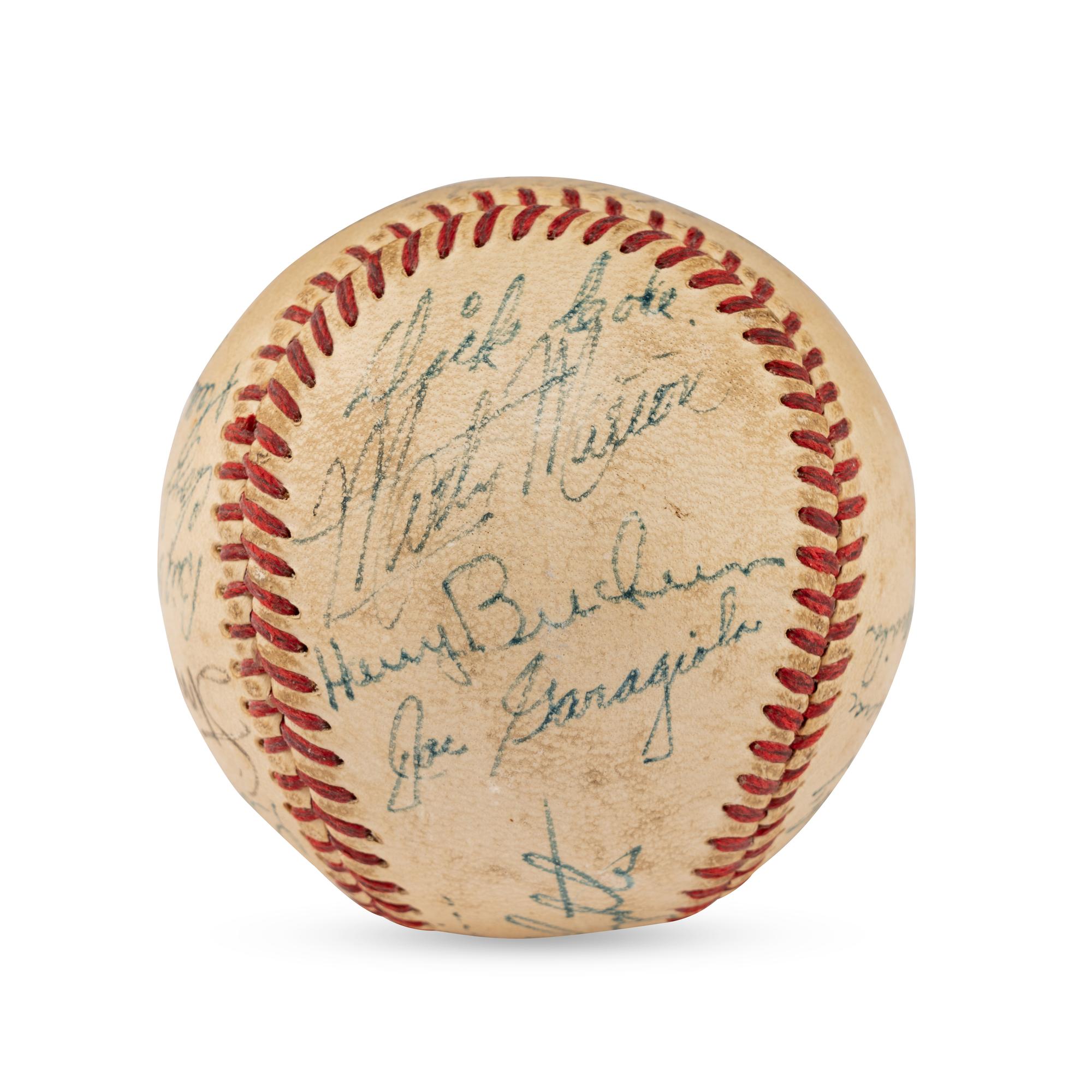 A 1951 St. Louis Cardinals Team Signed Autograph Baseball