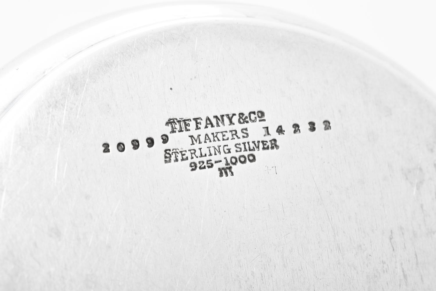 A Tiffany & Co. Silver Three-Piece Coffee Service