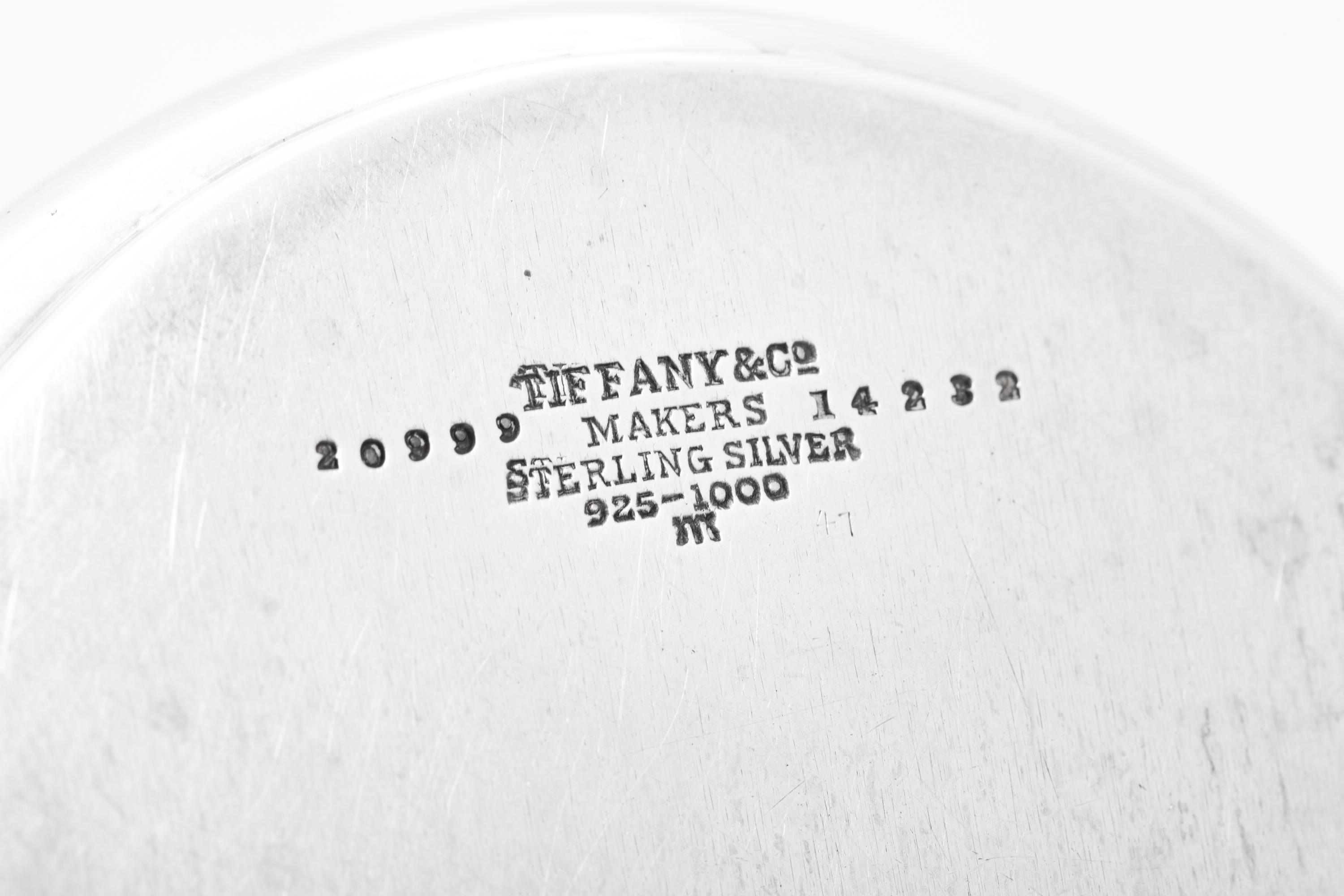 A Tiffany & Co. Silver Three-Piece Coffee Service