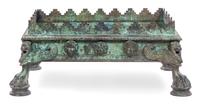 An Italian Bronze Brazier Height 13 x width 30 x depth 24 inches. — CHIURAZZI FOUNDRIES, FIRST QUARTER 20TH CENTURY
