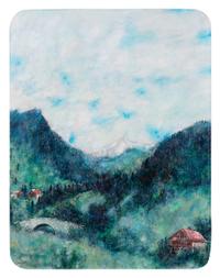 Vallée dans les Alps