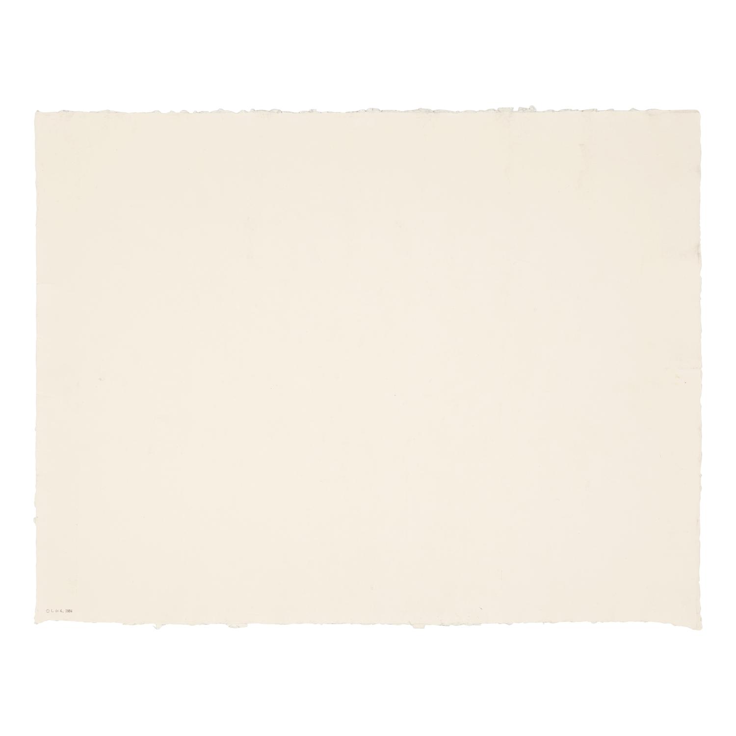 Willem de Kooning (American/Dutch, 1904-1997) — Composition for Lisa, 1984