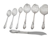 An American Silver Flatware Service