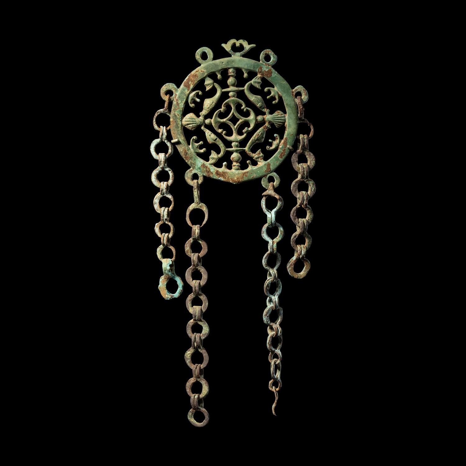 A Roman Bronze Horse Trapping