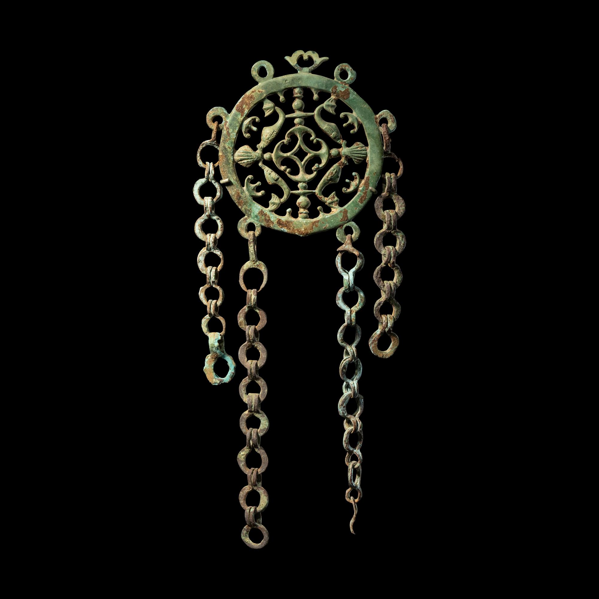 A Roman Bronze Horse Trapping