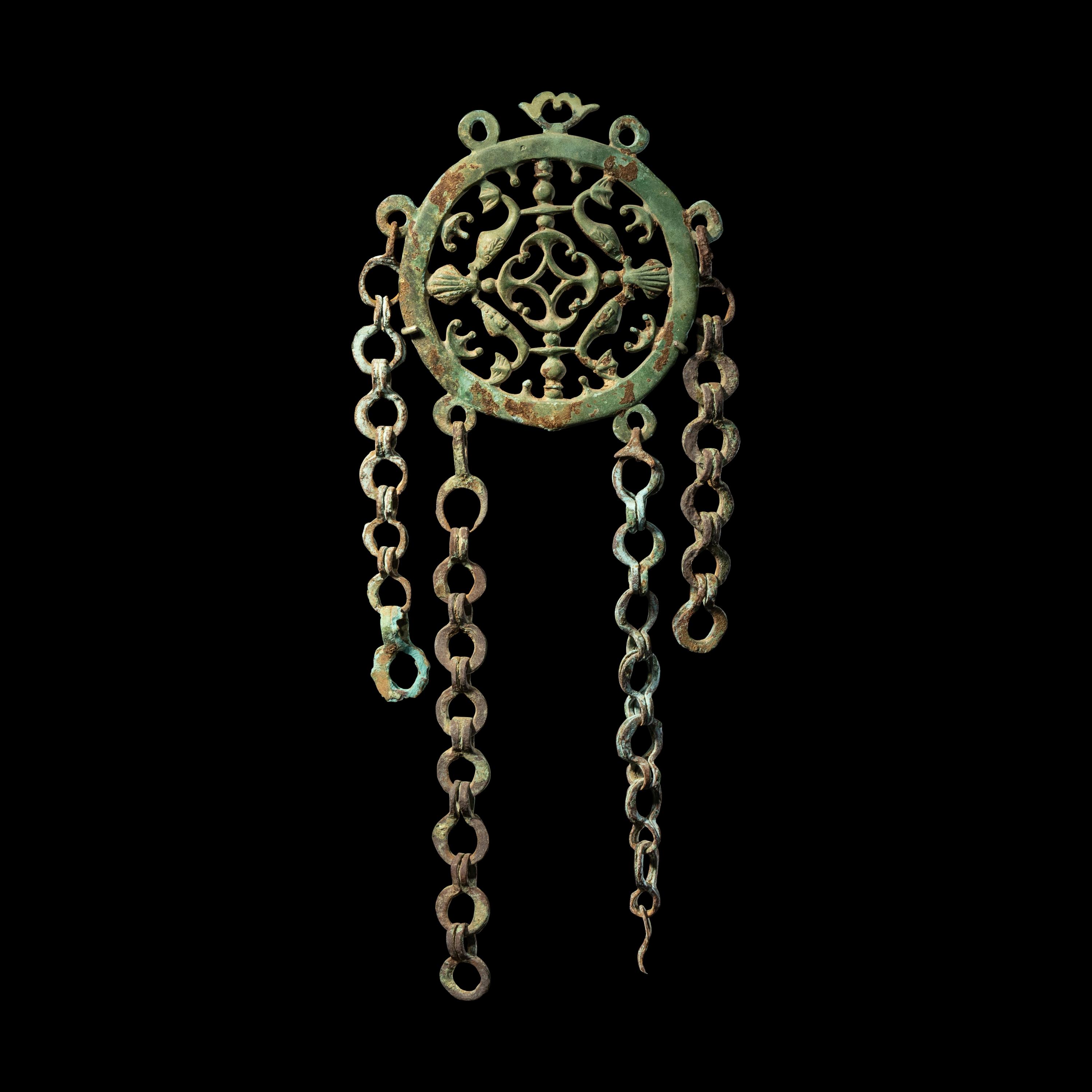 A Roman Bronze Horse Trapping