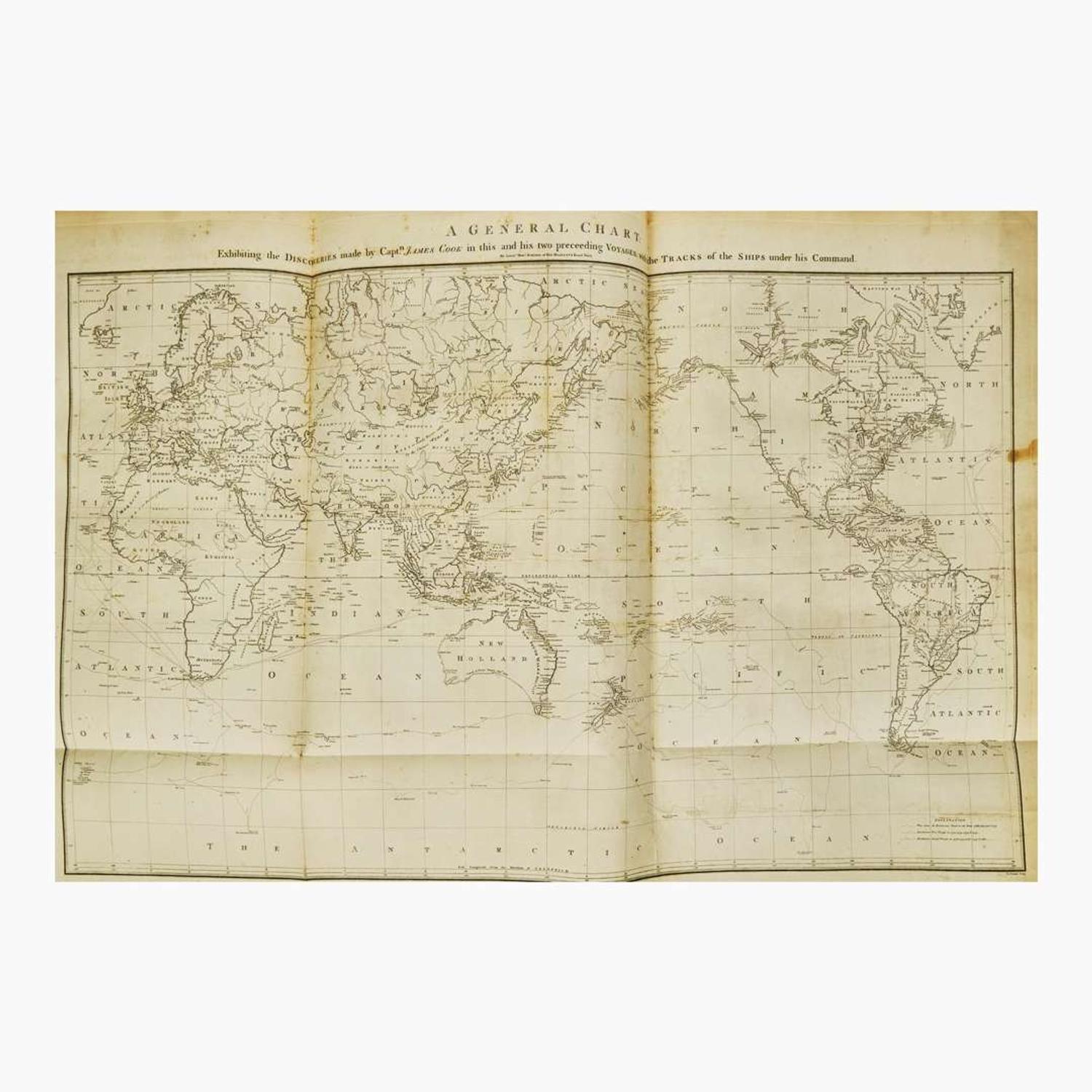 [Travel & Exploration] [Cook, Captain James] The Three Voyages of Captain Cook