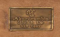 A Leather-Cased Set of Silver-Plate Flasks Retailed by Abercrombie & Fitch