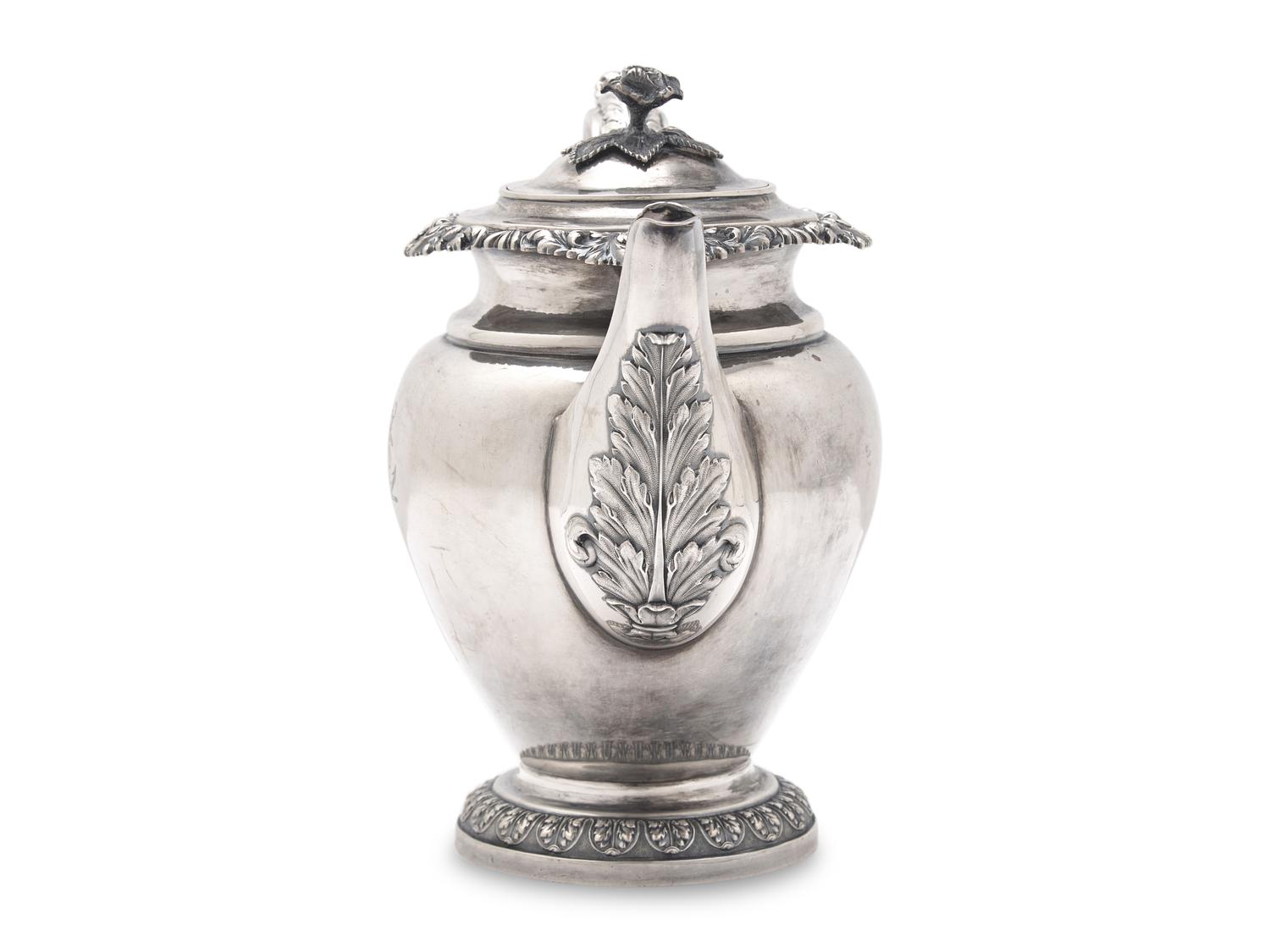 A George IV Silver Coffee Pot