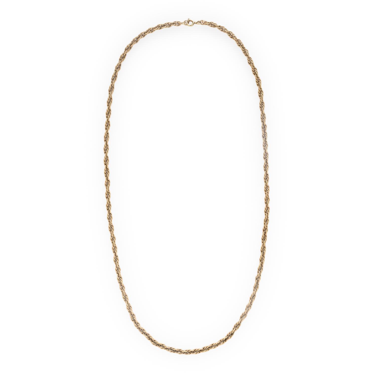 Yellow Gold Chain Necklace