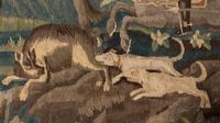 A Louis XIV Wool Hunting Tapestry