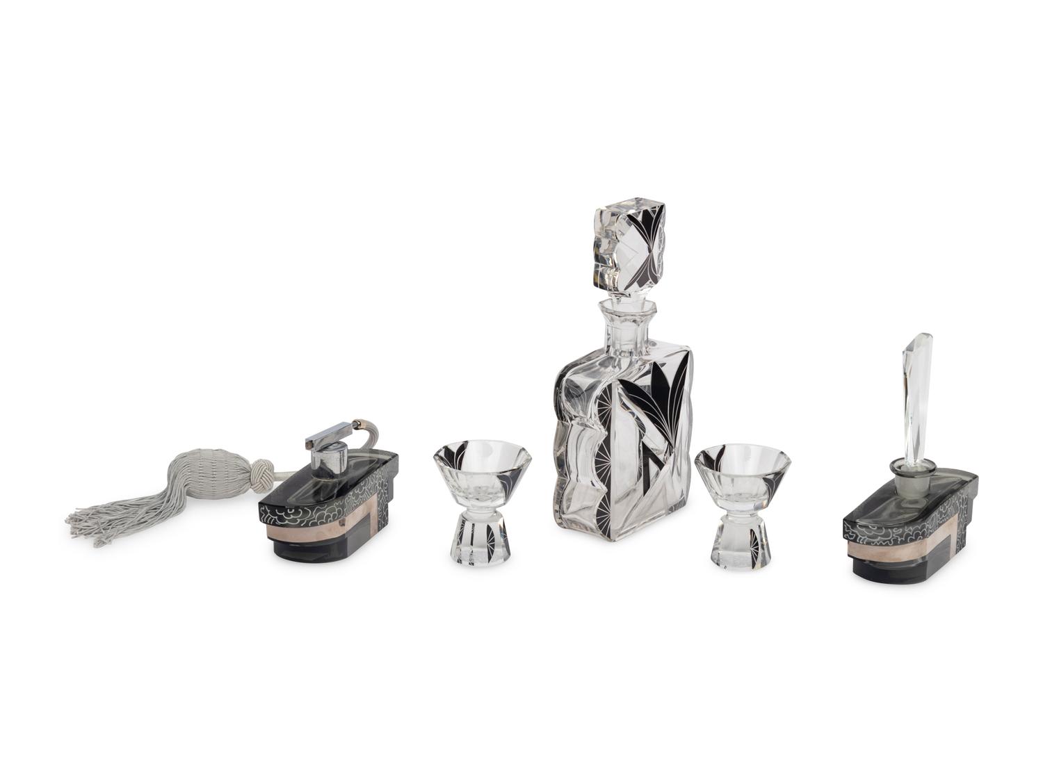 Karl Palda Set and Fragrance Bottles