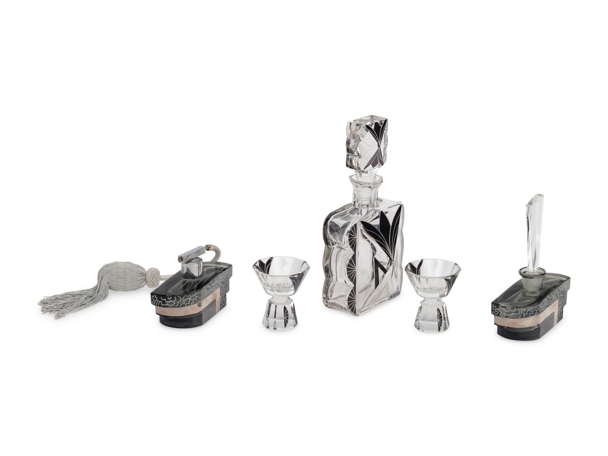 Karl Palda Set and Fragrance Bottles