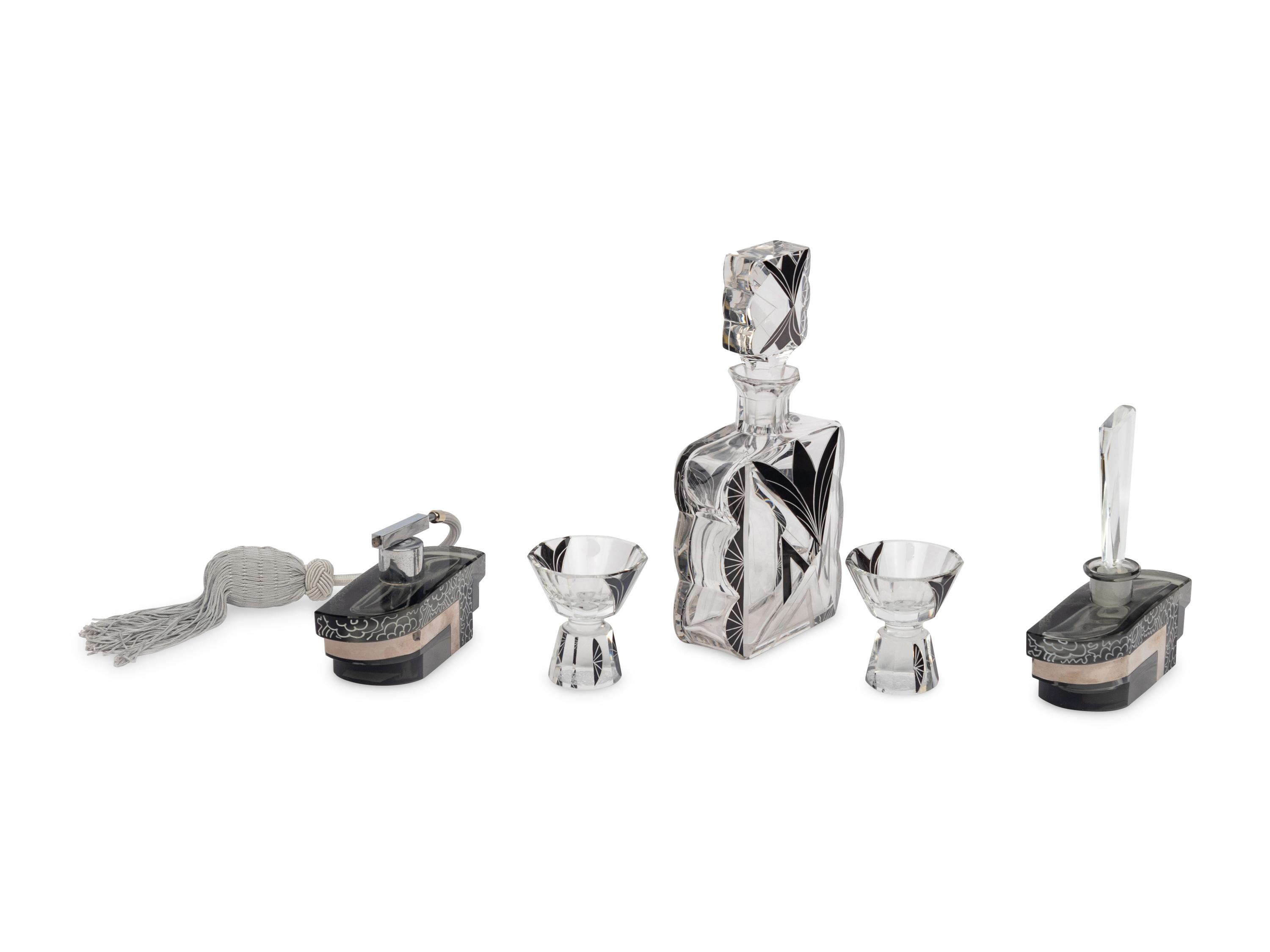 Karl Palda Set and Fragrance Bottles
