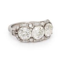 Three Stone Diamond Ring