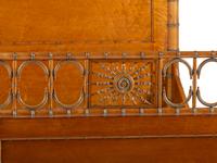 Faux-Bamboo Bedstead and Dresser